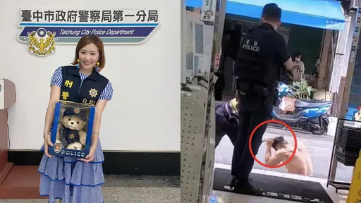 警員狂K超商浩克遭懲處 女星替他抱不平「今天公祭明天忘記」
