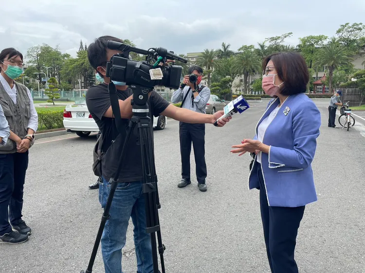 議長康裕成指示議會調整監視器位置，監控黃鸝巢位以防止被盜獵。高雄鳥會提供