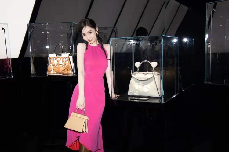 中國女星Angelababy。品牌提供