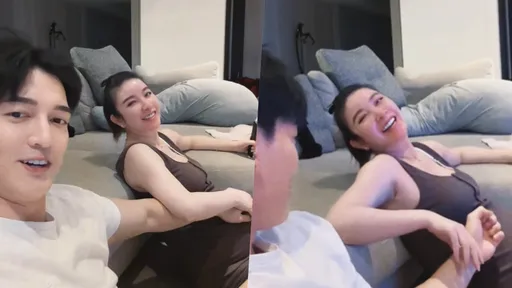 觸碰許維恩8月巨肚　「他在刮我」王家梁嚇到縮手：詭異！