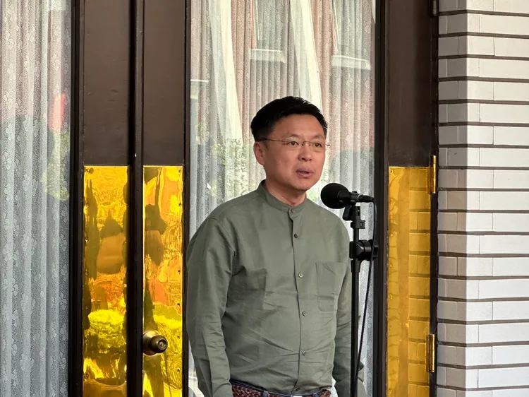 民進黨立委趙天麟。潘袁詩羽攝