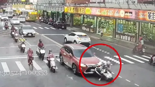 疑搶快加速超前車再鬼切　新北女騎士被擊落倒地傷