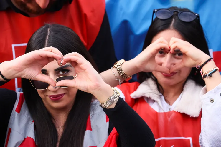 基里達歐魯的支持者。路透社