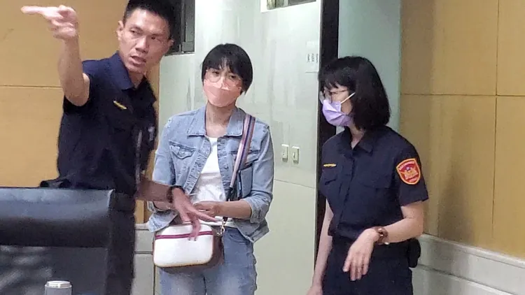 公司員工陳琬琪。呂志明攝