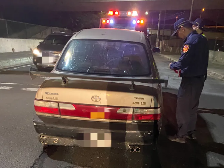 警方取締酒駕駕駛。翻攝畫面