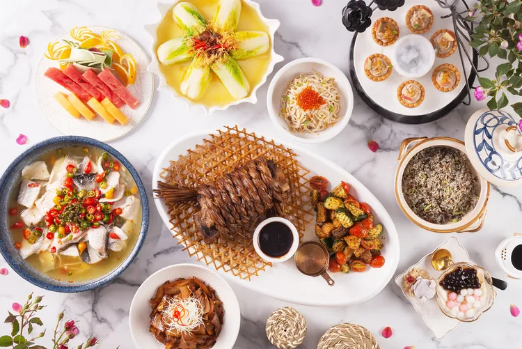 礁溪寒沐酒店「川薈」中餐廳即日起至5/31為小家庭設計「中式四人套餐」5280元+10%。業者提供