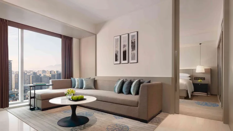 台北國泰萬怡酒店萬怡套房。業者提供