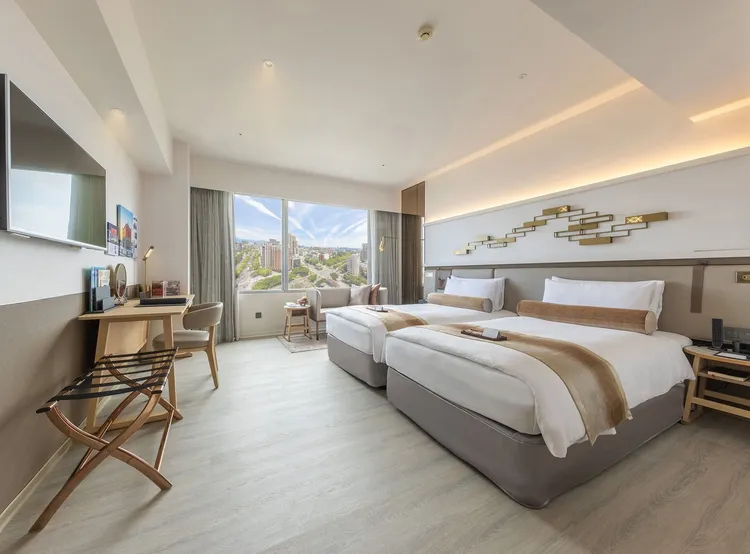 台北花園大酒店雅緻客房。業者提供