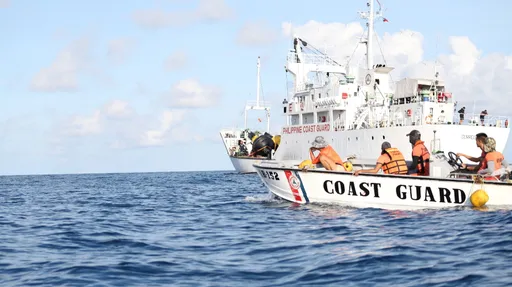 南海緊張 美日菲海巡人員聯合海上執法培訓
