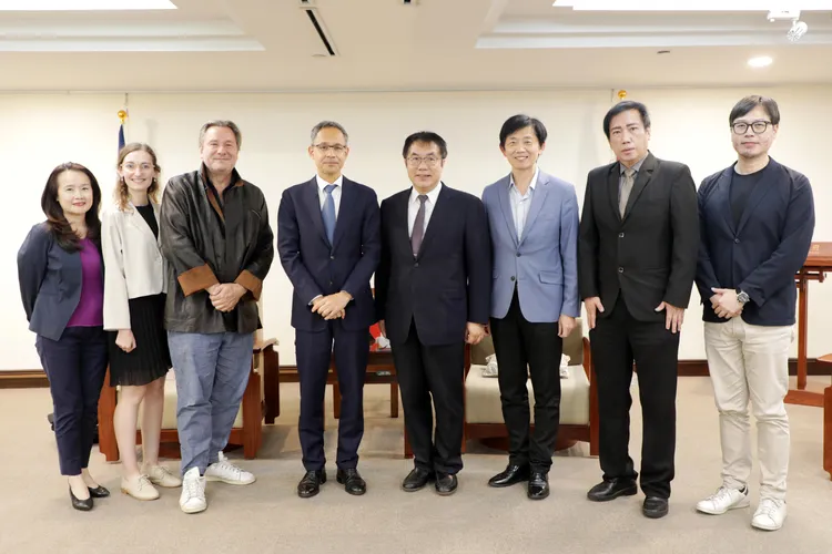 黃偉哲樂見未來有更多台荷文化交流。市府提供