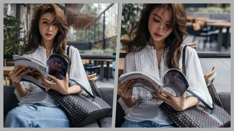 港星薛凱琪也愛用Oh! Tote Heritage托特包。品牌提供