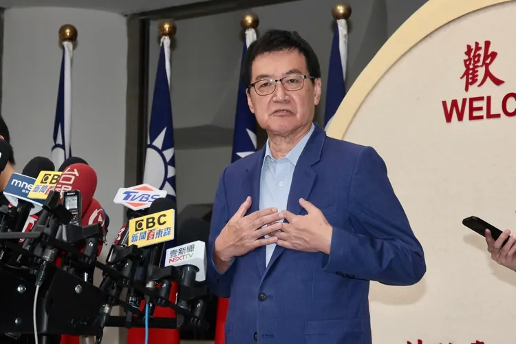 張海秋表示，國民黨籍里長幾乎都不支持徐巧芯。資料照片，彭欣偉攝