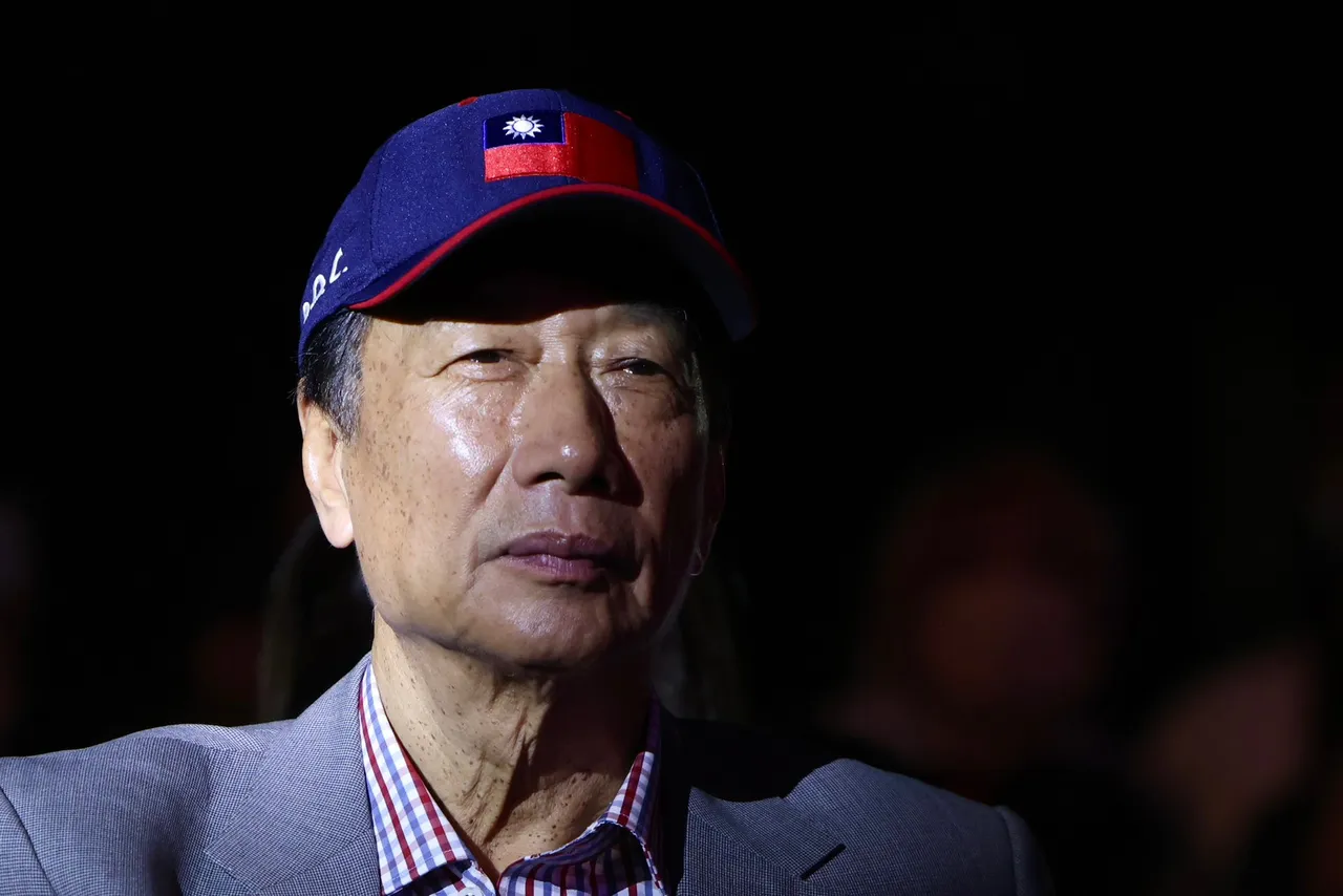 鴻海創辦人郭台銘,雖然30天內努力爭取支持,但最終還是惜敗侯友宜。資料照片,林林攝
