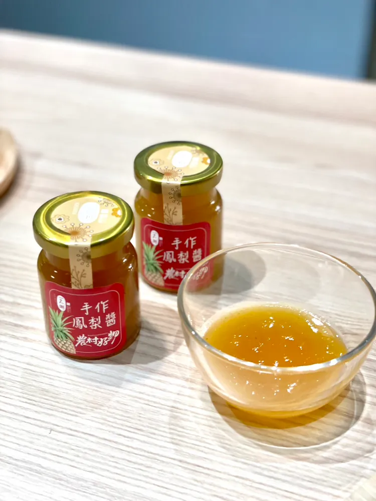 手工鳳梨醬醬好由主廚手工慢熬成醬。曾仲葳攝