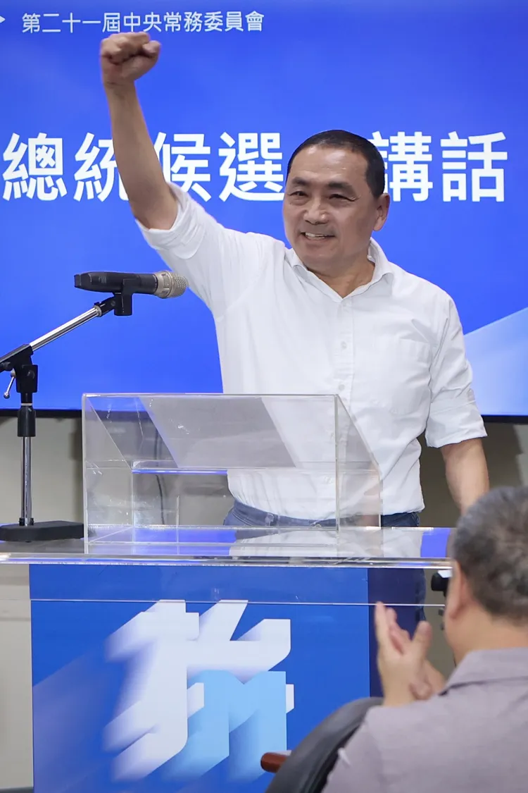 國民黨徵召侯友宜選總統。林林攝