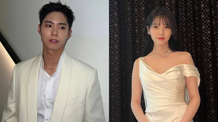 朴寶劍（左）、IU合作《您辛苦了》。翻攝朴寶劍、IU IG