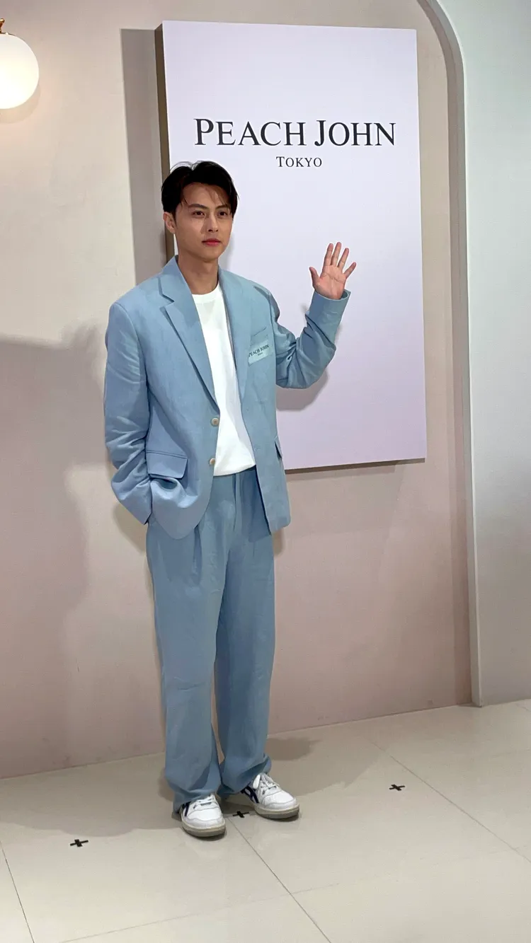 王子分享今日是首次逛內衣店。張家玲攝