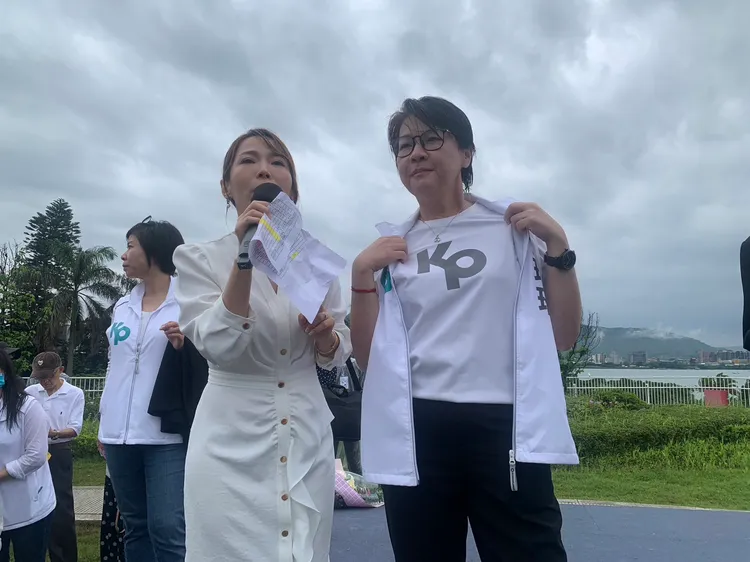 黃珊珊不排除成為副總統參選人。江孟謙攝