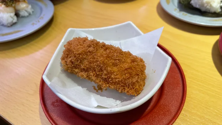 螃蟹奶油可樂餅。業者提供