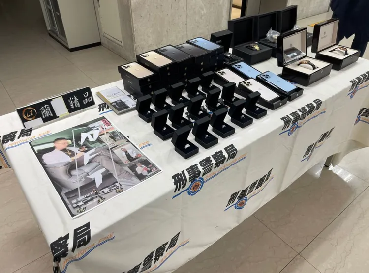 警方查扣到連千毅有大批鑽戒、名錶，全是山寨貨。資料照片