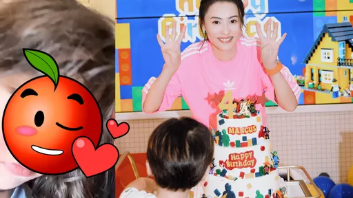 張柏芝意外曝光三寶正面　4歲小兒子顏值驚動網友