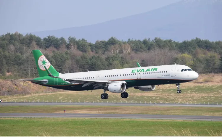 圖為長榮航空波音787-9新機。業者提供