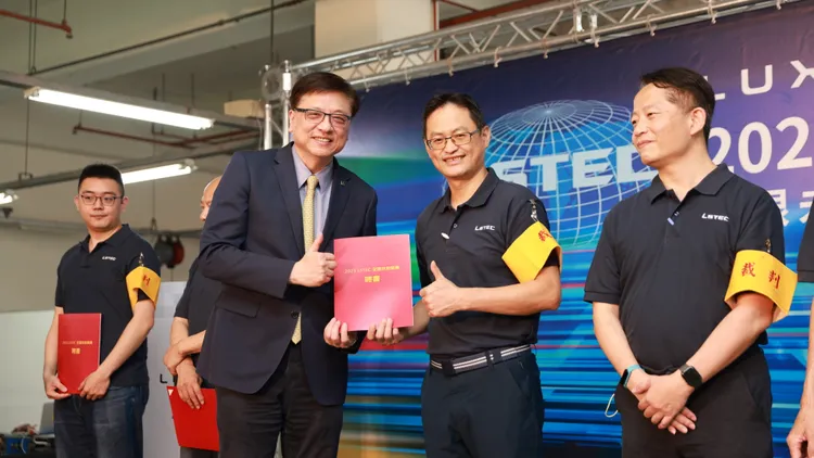 分組競賽由高智捷汽車鳳山服務廠楊黎聲、桃智捷汽車桃園服務廠徐仲毅，分別獲得車輛技術組與服務接待組冠軍。原廠照片