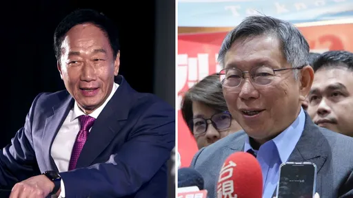 郭台銘恐出走？傳密會柯文哲　朱立倫露神秘微笑：我都有掌握