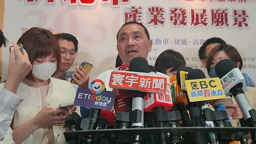 郭台銘、管中閔誰是副手?侯友宜這樣答 被轟帶職參選稱「會捐更多」