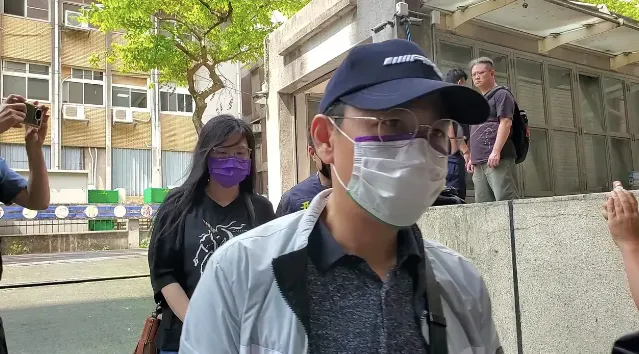 不動產借貸媒合平台im.B負責人曾耀鋒及女友張淑芬。資料照片