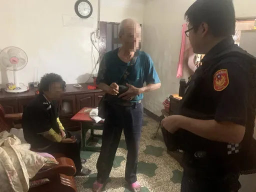 桃園婦清晨散步暈眩路倒　大園警關懷護送返家