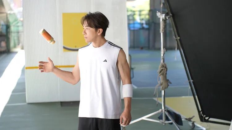 坤達是桂格燕麥飲多年老客戶，靠「兩個人」挑戰運動更好成績。業者提供