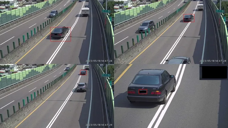 科技執法設備讓違規無所遁形。新北市警局提供