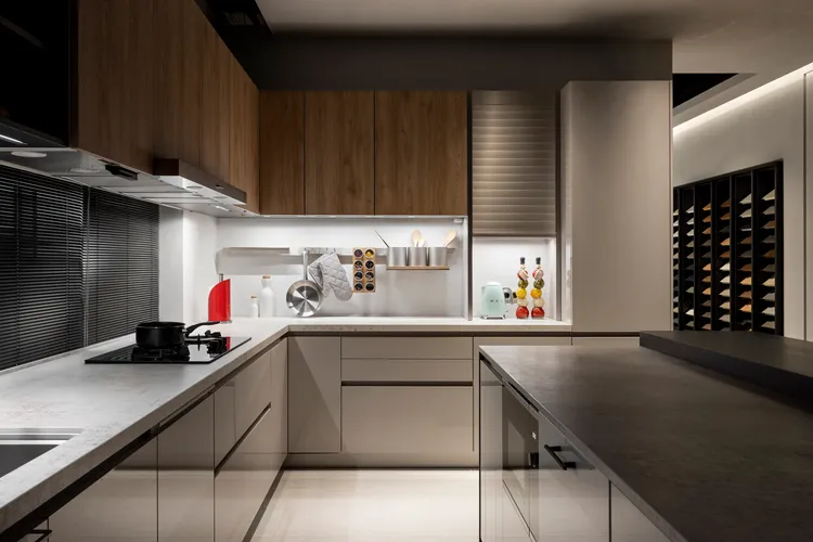 其中一區專門規畫為LEICHT門板市佔率最高與消費者接受度最高的專區。業者提供