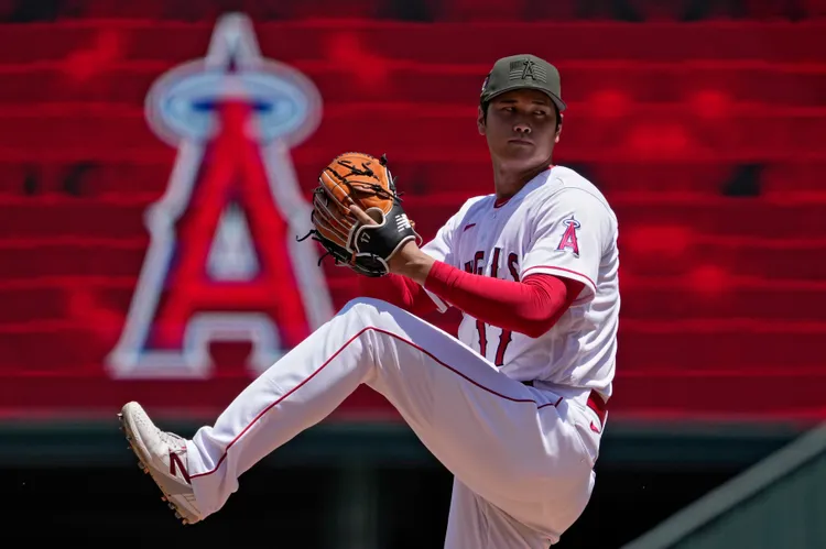 大谷翔平上一次先發6局失1分9K無關勝敗。美聯社
