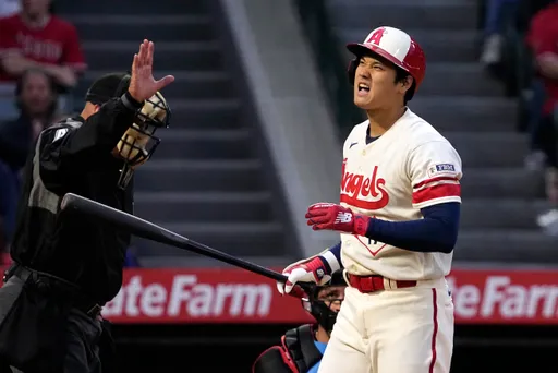大谷翔平被修理　明天先發報仇