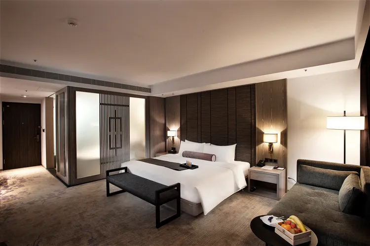 圖為秧悅美地度假酒店的薄荷豪華套房。業者提供