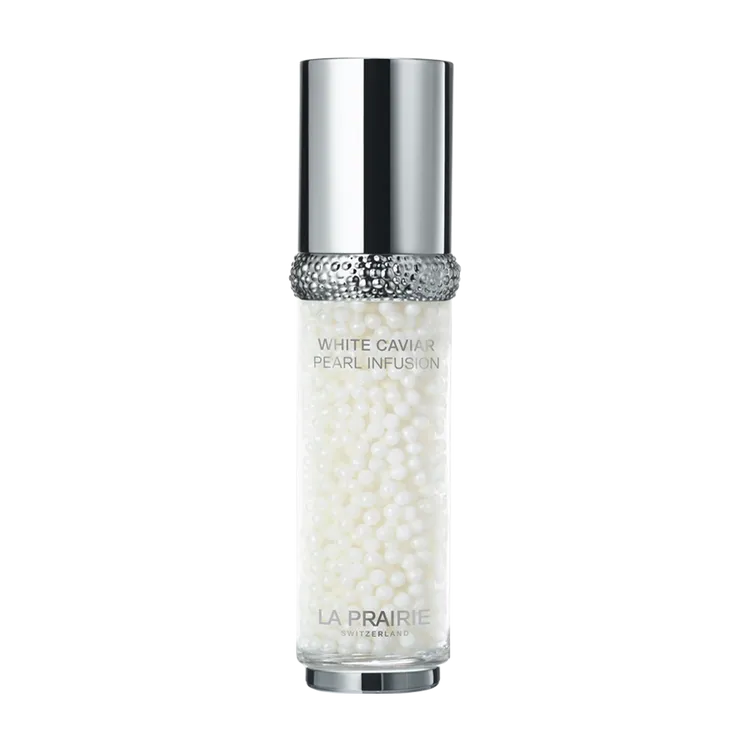 LA PRAIRIE鑽白魚子時空聚光精華奢華升級版，30ml／2萬4450元。品牌提供