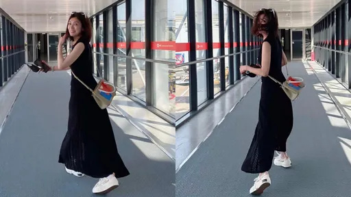 賈靜雯背「移動小金庫」興奮到模糊 曬24萬新包當「瘋」一樣的女子