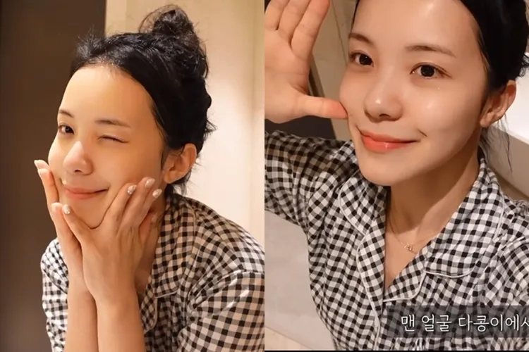 李多慧卸妝素顏。取自李多慧YT