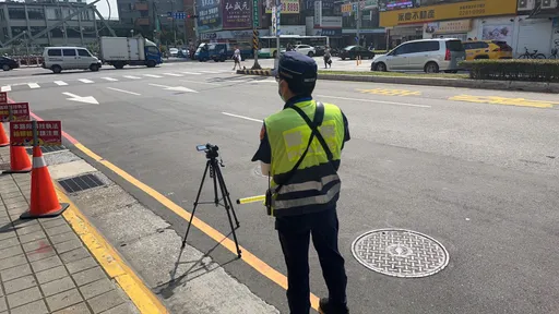 路口汽機車不停讓行人 加強取締!執法首周開罰5621件
