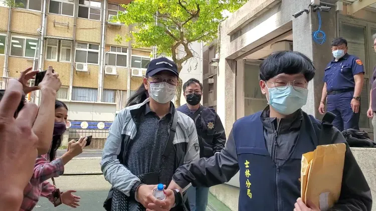 本名曾耀鋒的曾國緯，昨在宜蘭遭拘提。呂志明攝