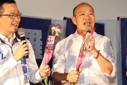 韓國瑜爆金句！要游淑慧出奇招　「選不贏王世堅就嫁給他」