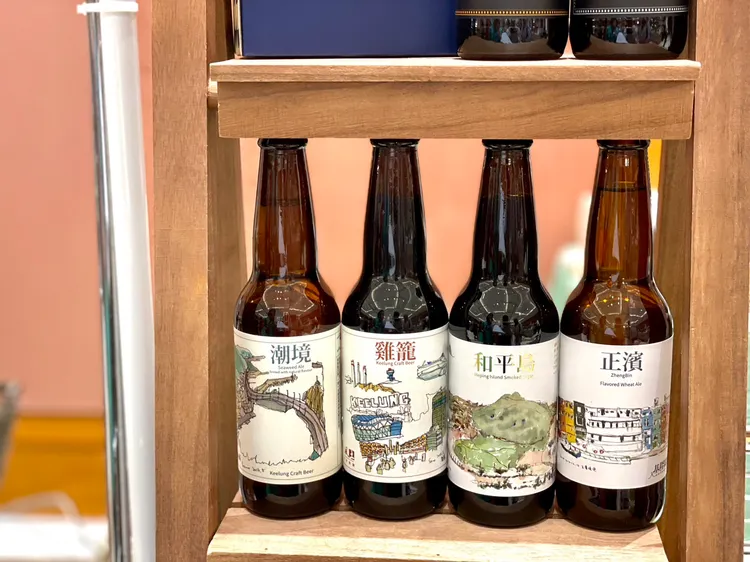 基隆正濱漁港精釀啤酒。曾仲葳攝