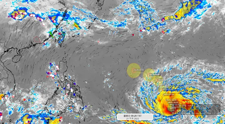 彭啟明表示，歐洲模式預測似乎8、9天後會接近台灣。翻攝《氣象達人彭啟明》粉絲頁