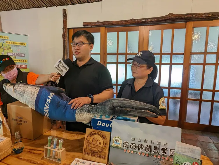 溪南休閒農業區曾獲農委會評鑑最高榮譽「卓越獎」。農業局提供