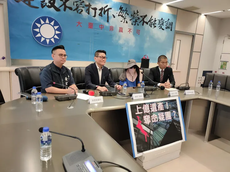 賴生家屬出面指控夏姓男子涉嫌謀財害命。賴順仁服務處提供