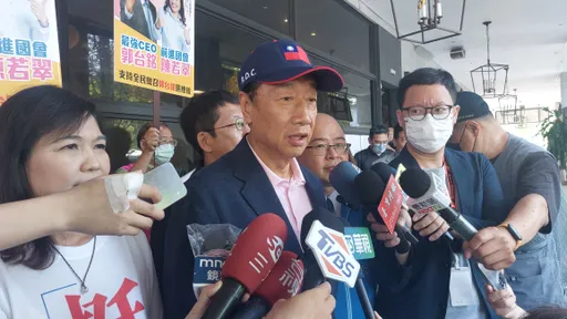 「侯郭配」破局?郭台銘:全力爭取參選總統 沒有其他考量