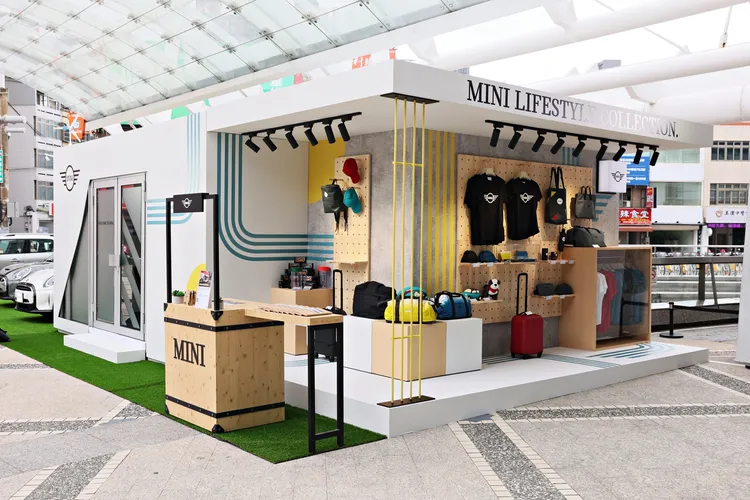 現場展售具有MINI經典元素設計的MINI Lifestyle Collection生活精品。業者提供