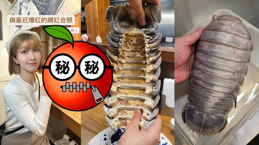 百萬YTR女友同框大王具足蟲拉麵 臉成比例尺曝真實大小